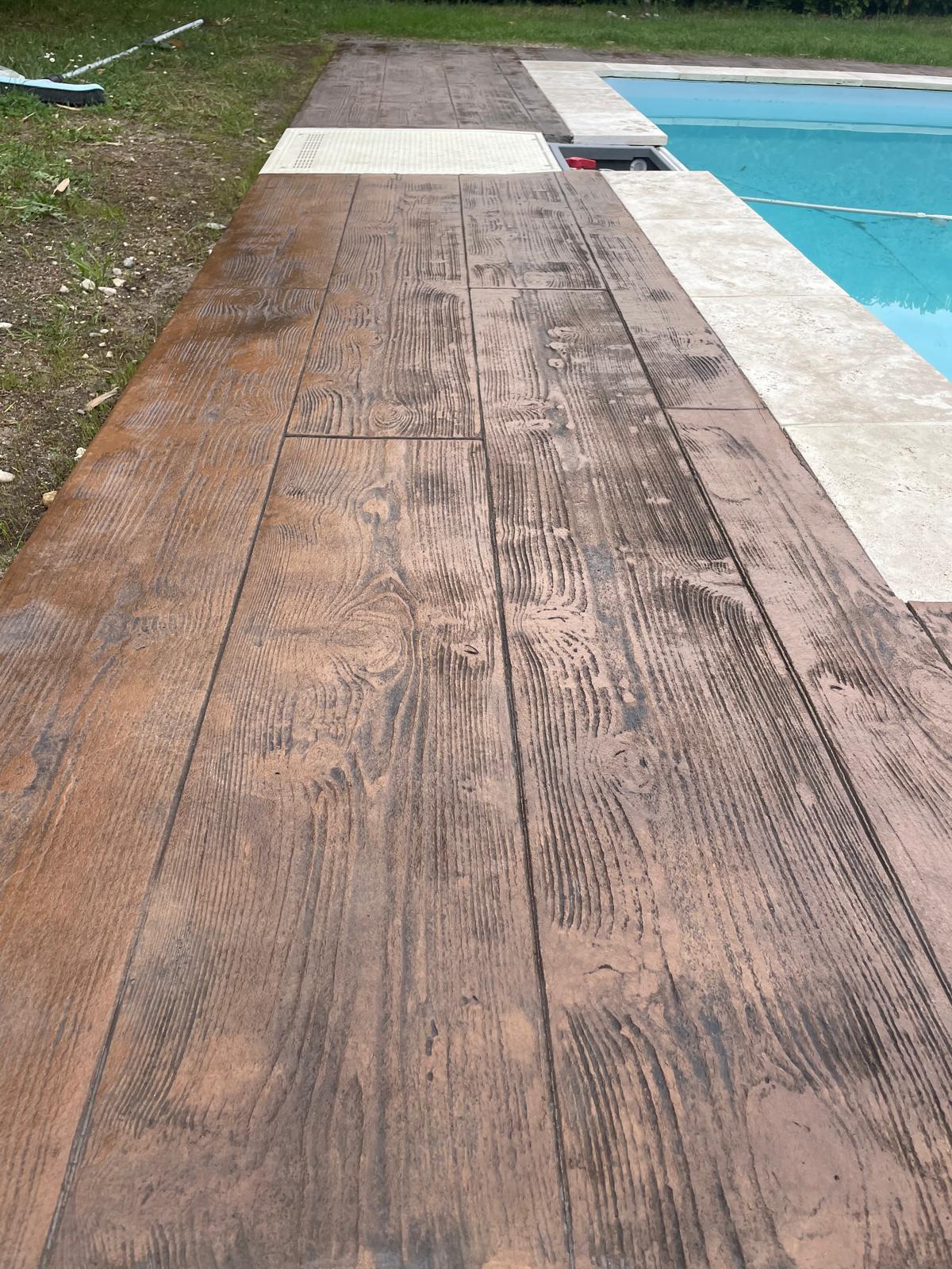 terrasse béton pessac
