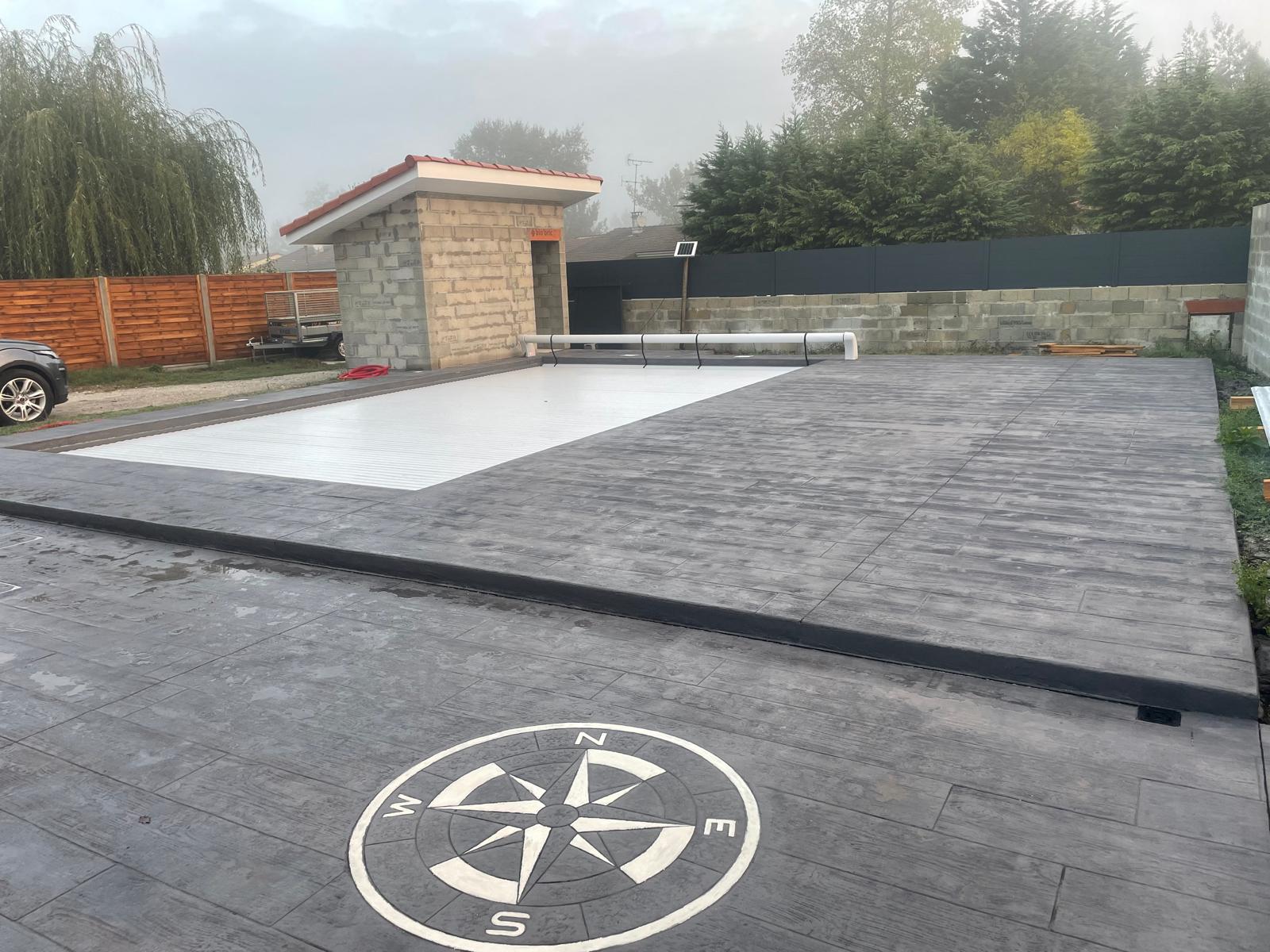 Terrasse béton La Test-de-Buch